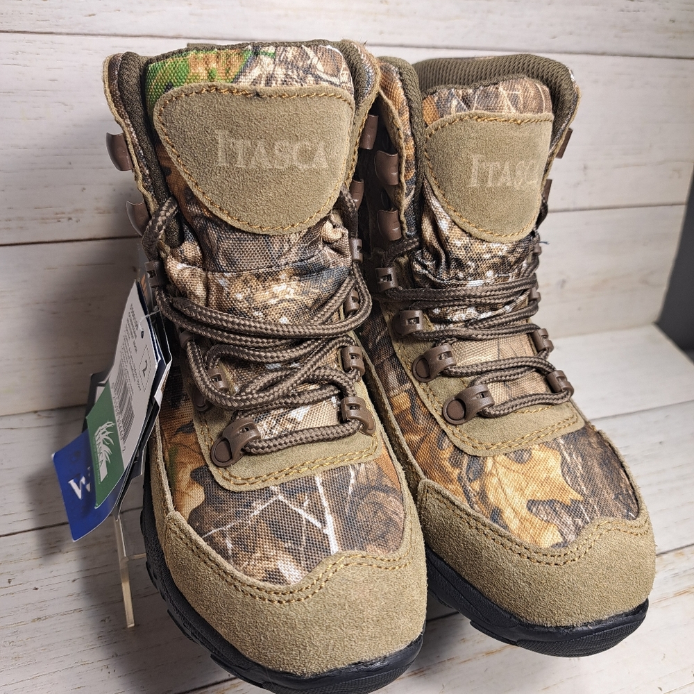 ITASCA Guardian Youth Real Tree Camo Boots